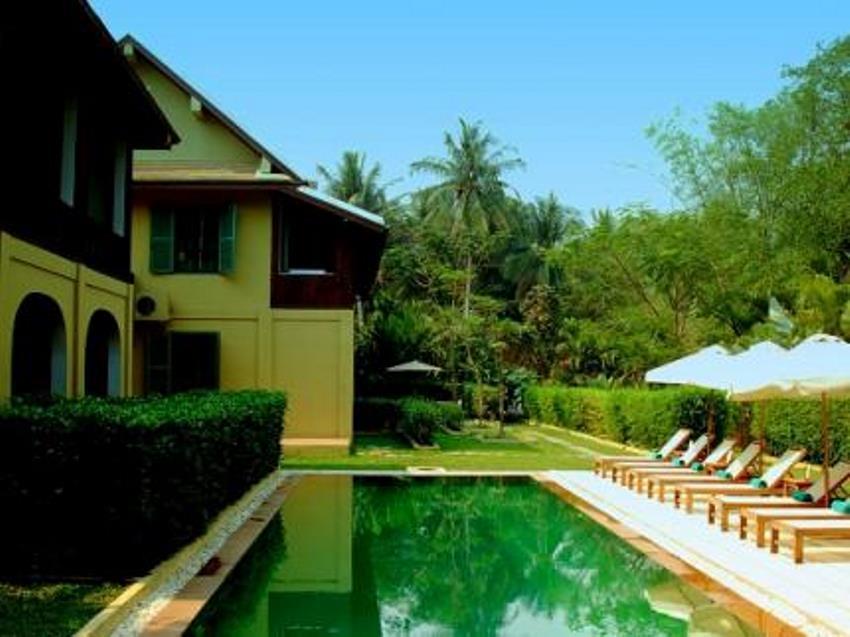 Hotel The Apsara Rive Droite Luang Prabang Exterior foto