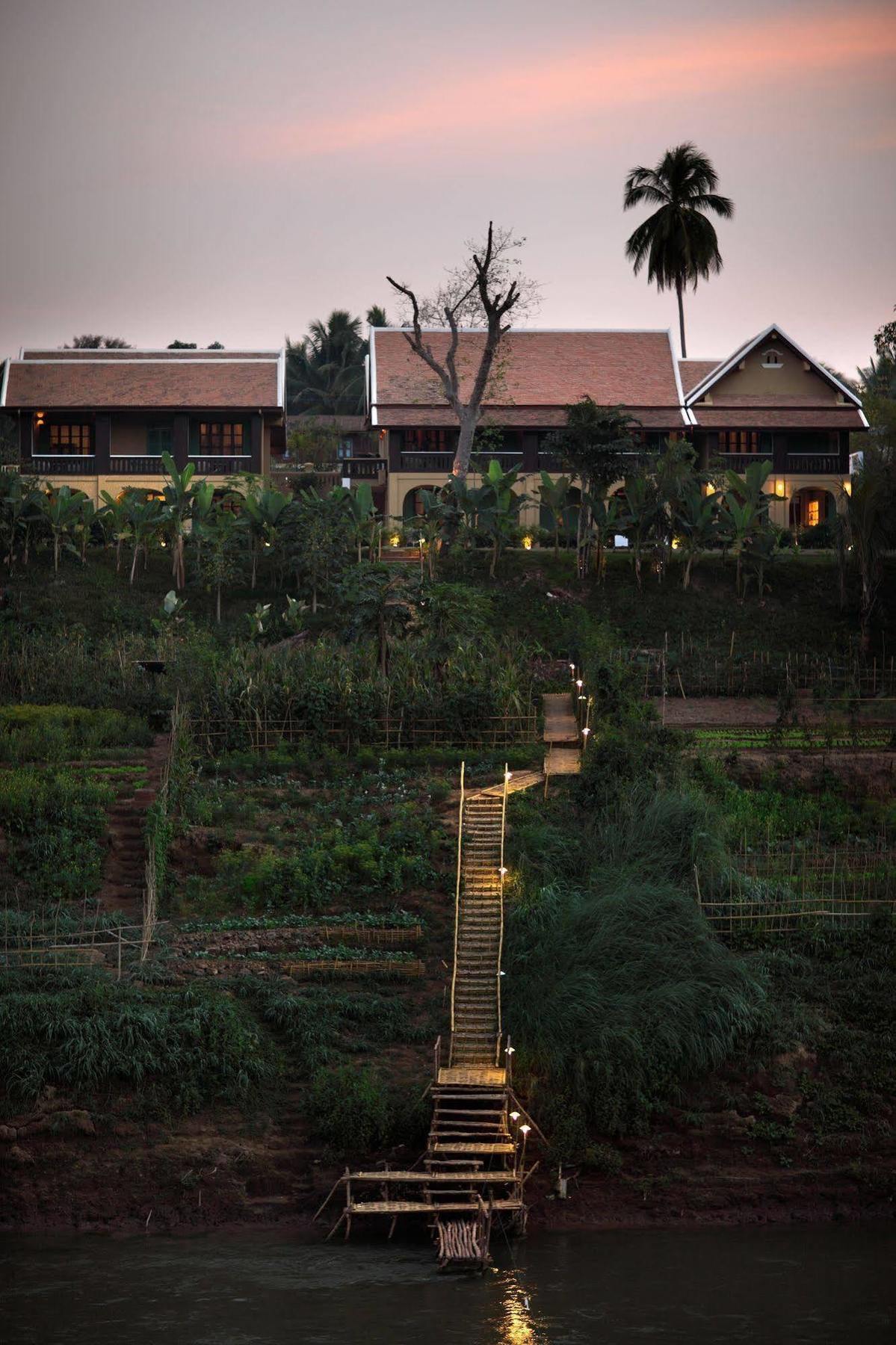 Hotel The Apsara Rive Droite Luang Prabang Exterior foto