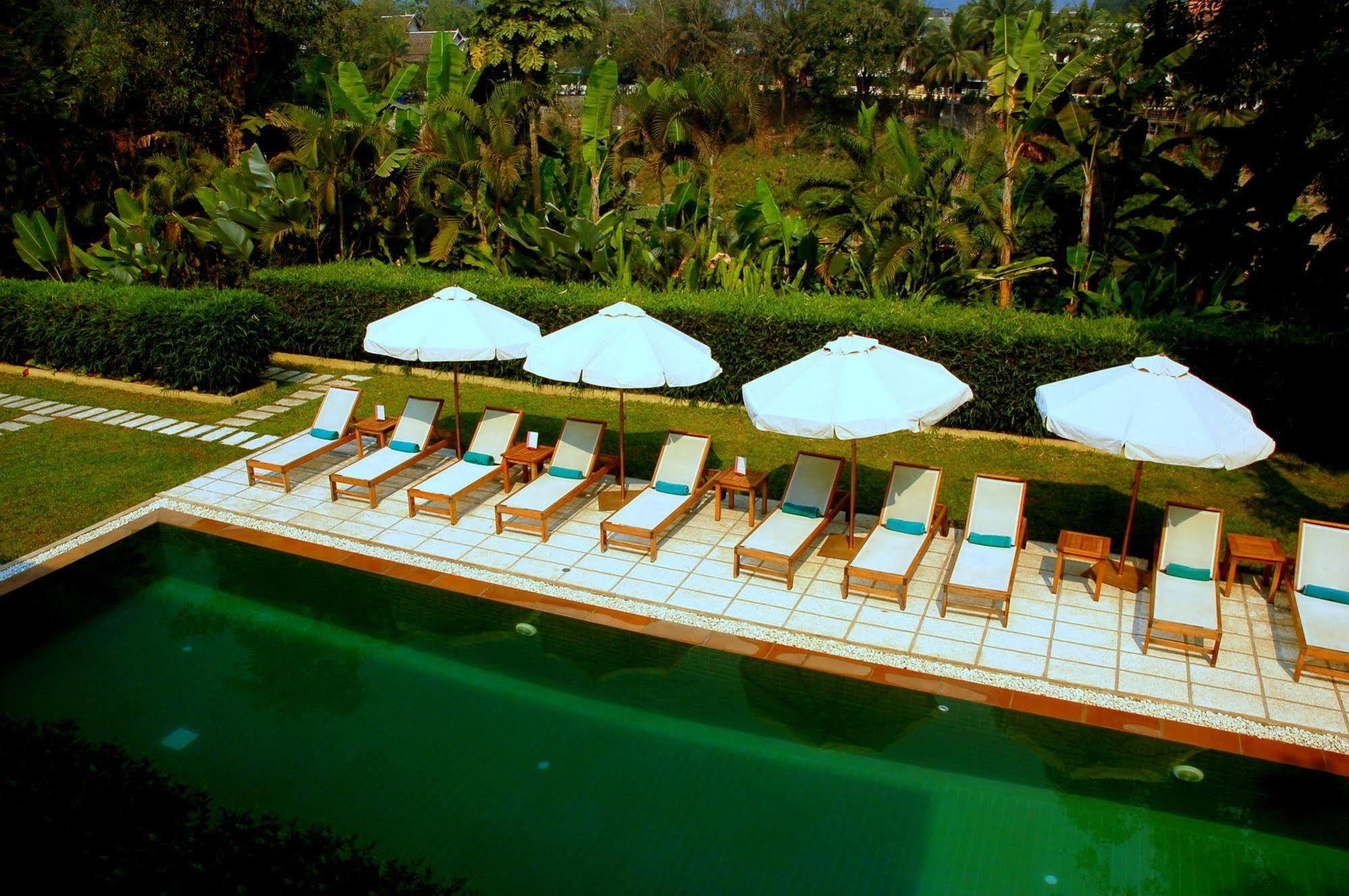 Hotel The Apsara Rive Droite Luang Prabang Exterior foto
