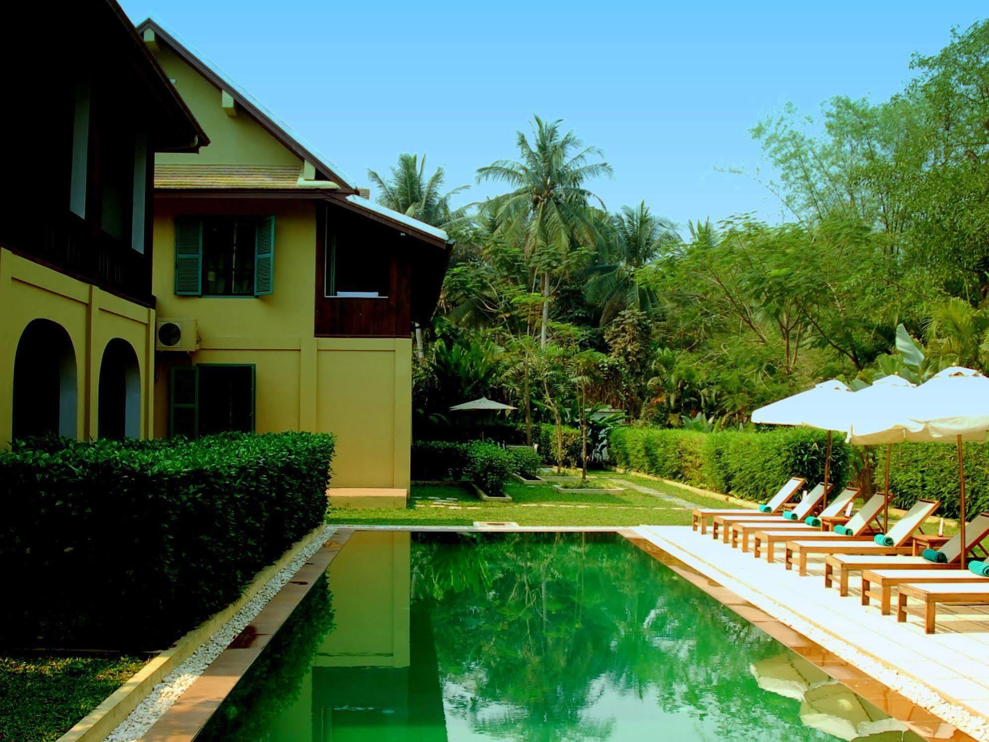 Hotel The Apsara Rive Droite Luang Prabang Exterior foto