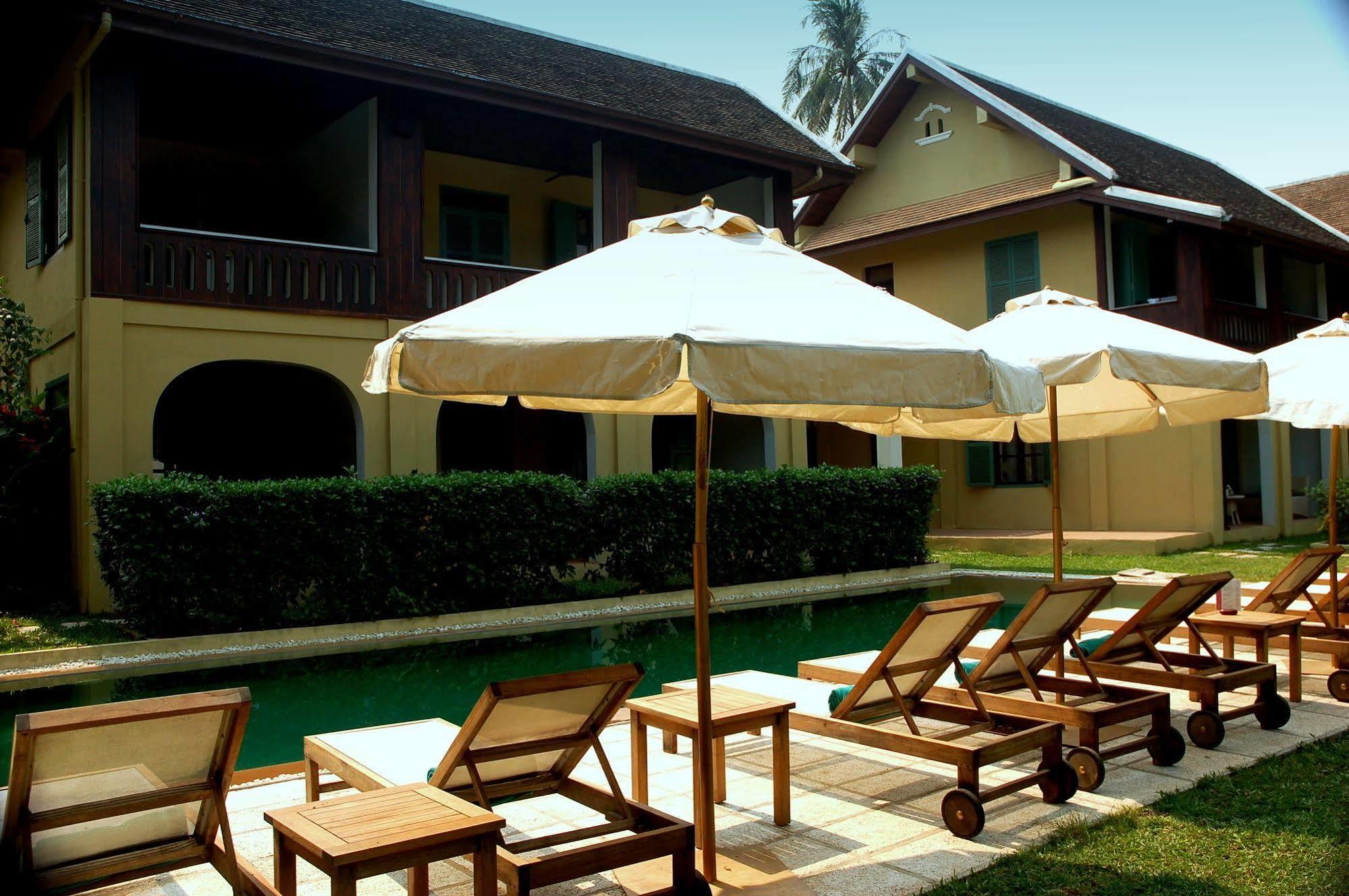 Hotel The Apsara Rive Droite Luang Prabang Exterior foto