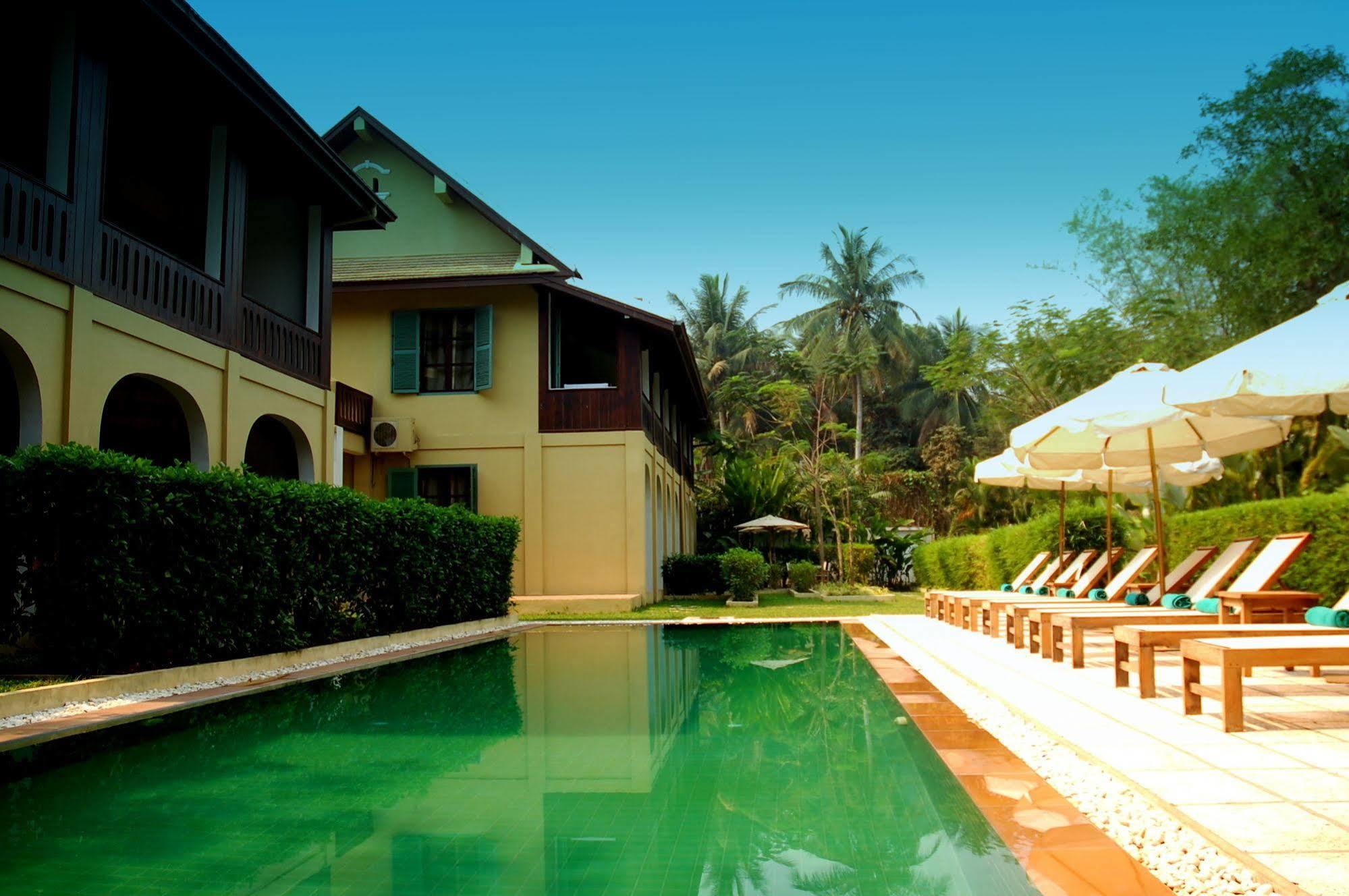 Hotel The Apsara Rive Droite Luang Prabang Exterior foto