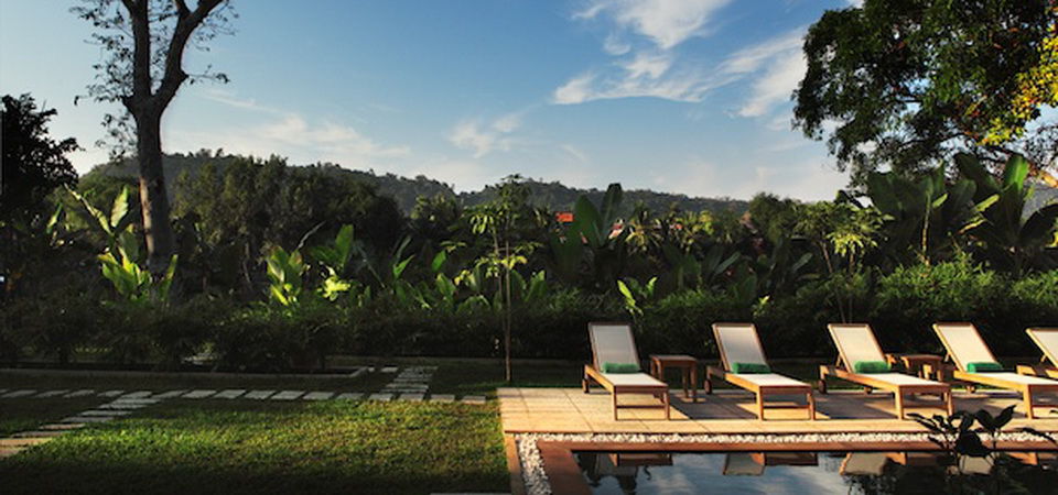 Hotel The Apsara Rive Droite Luang Prabang Exterior foto